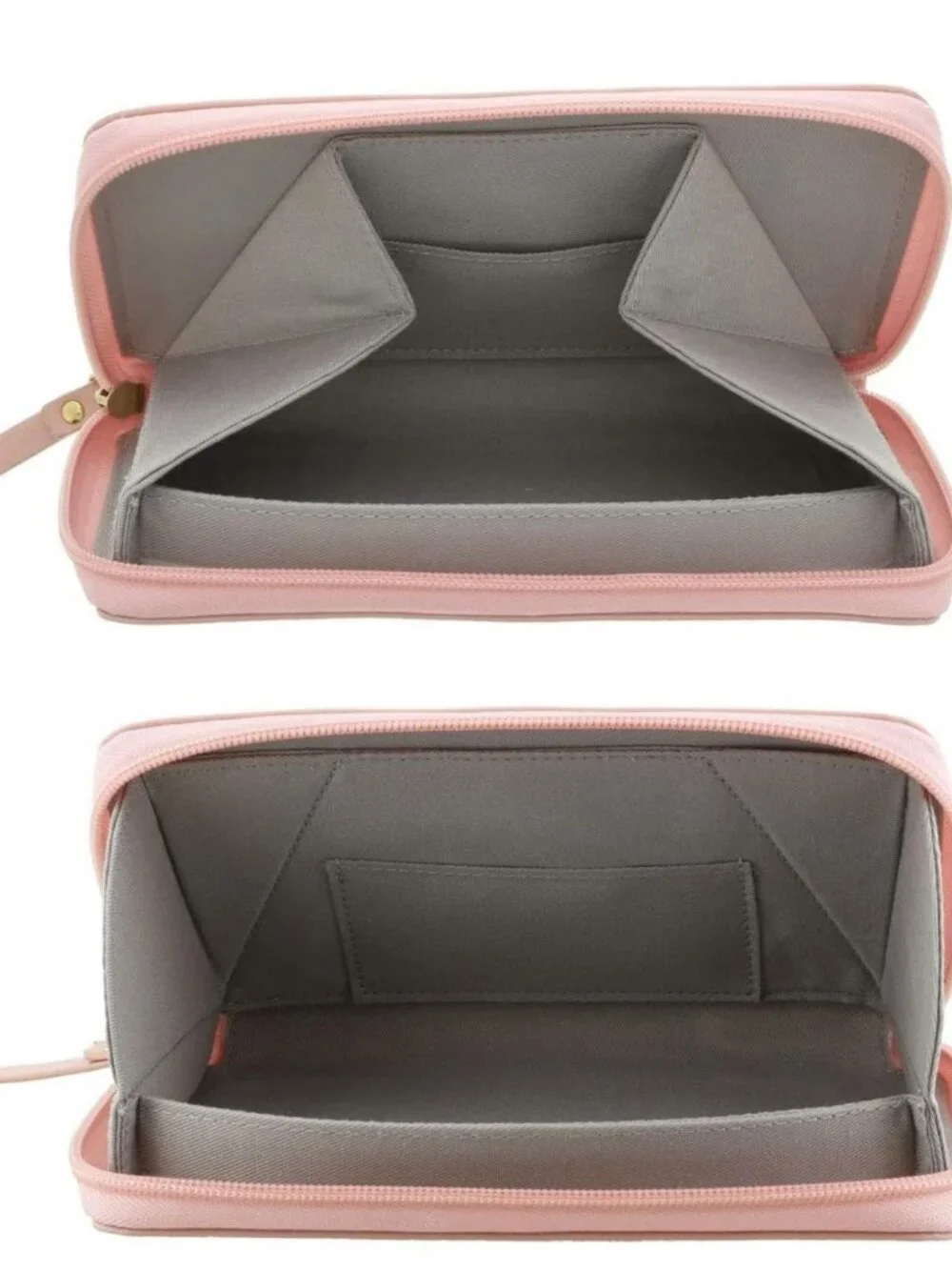 NEW Japanese Sunstar Stationery Delde Flat Pouch - Pink Pencil Case